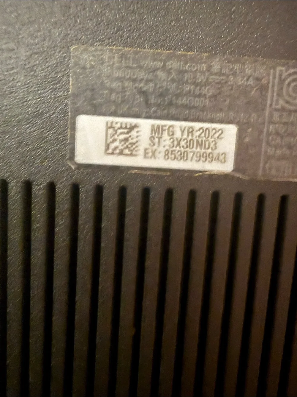 Dell latitude3420 Laptop with AC Adapter and Cables